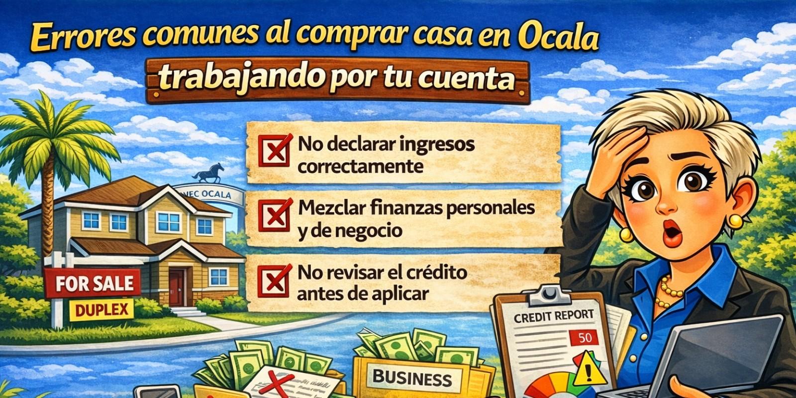 Errores comunes al comprar casa en Ocala